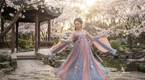 温泉混浴古风汉服视频拍摄